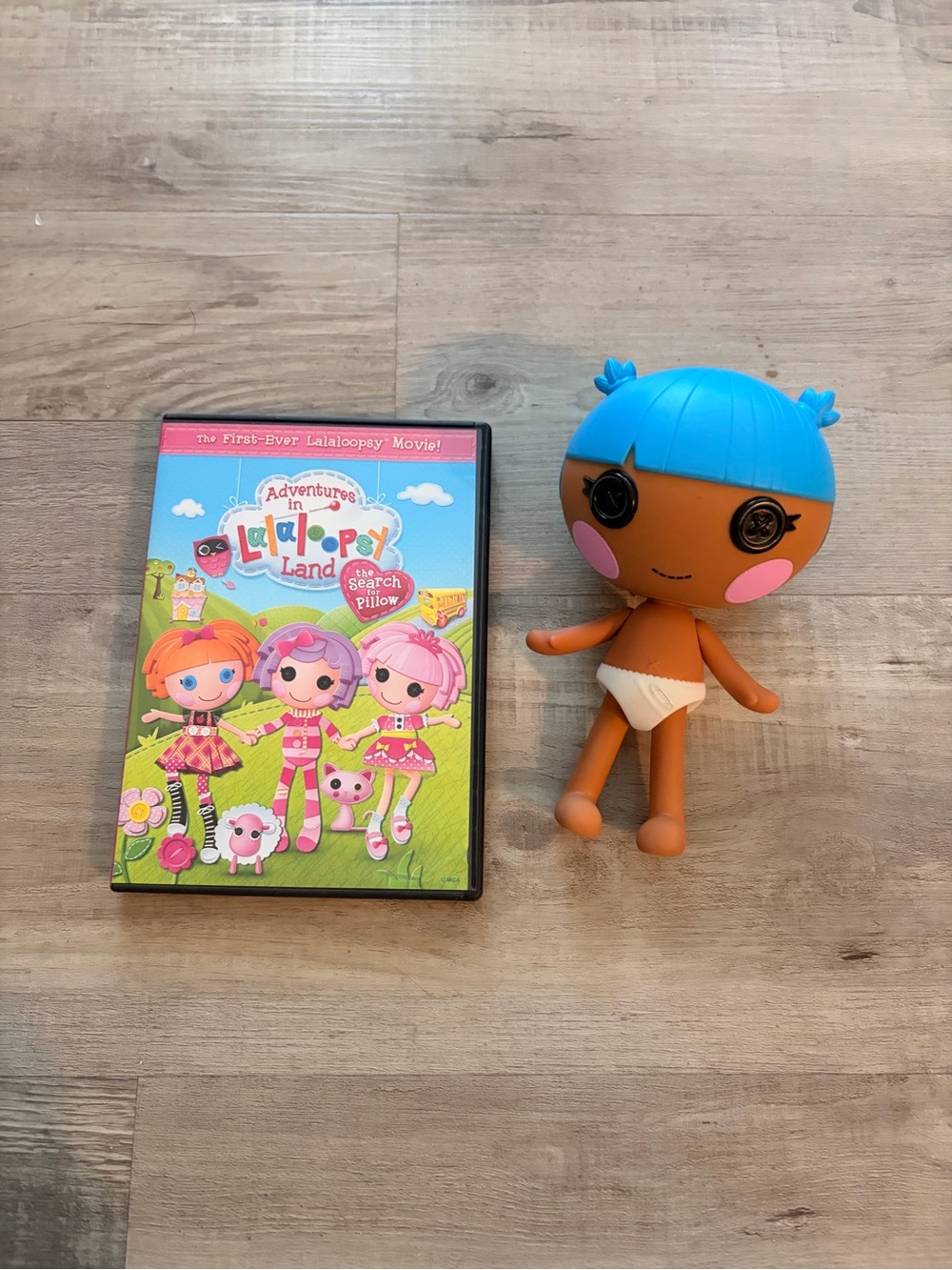 Lalaloopsy Doll & DVD Bundle Lot of 2 - 2011 The Search for Pillow